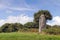 Menhir of Kergornec - megalithic monument in Brittany, France