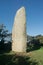 The menhir of Kerloas, prehistoric rock.