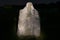 Menhir at night, Alignements de Carnac - Alignements du Menec