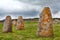 Menhir sardinia megalith stone