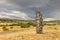 Menhir standing stone monolith  in France