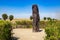 Menhir Stone Shepherd / Stony man the hightest menhir in CR, 3.5 m, 5 tons, sandstone, Klobuky near town Slany, Central Bohemia