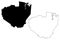 Menifee County, Kentucky U.S. county, United States of America, USA, U.S., US map vector illustration, scribble sketch Menifee