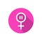 Menopause line icon, vector illustration