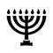 Menorah (ancient Hebrew sacred seven-candleholder)