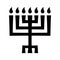 Menorah (ancient Hebrew sacred seven-candleholder)