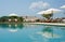 Menorca, Balearic Islands, Spain, pool, deckchair, relax, sunbathing, olive, tree, countryside, green