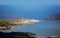 Menorca Fornells aerial view from Pico del Toro