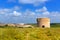 Menorca La Mola watchtower tower Cala Teulera in Mahon