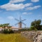 Menorca Sant Lluis San Luis Moli de Dalt windmill in Balearic