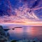 Menorca sunset in Cap de Caballeria cape at Balearic