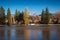 Menorâ€™s reaction ferry in Grand Teton National Park, Wyoming, USA was ideal crossing point of the Snake River