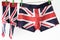 Mens boxer and pair of union jack sock