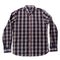 Mens checked button down casual shirt