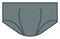 Mens underwear, icon