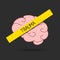 Mental Disorder Icon. Brain Disease, Trauma, Dementia. Alzheimer Concept. Vector Illustration Can Be Used For Topics Like