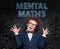 Mental maths. Smart child and science and maths formulas