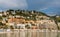 Menton city in February, French Riviera