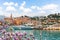 Menton embankment, France