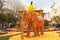 MENTON, FRANCE - FEBRUARY 27: Lemon Festival (Fete du Citron) on the French Riviera.Thousands of lemons and oranges are used to bu