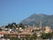 Menton, a medieval old town in French Riviera.