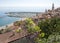 Menton panoramic wiew from the hilltop