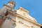 Menton, Penitents Blancs church with blue sky