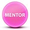 Mentor eyeball glossy elegant pink round button abstract