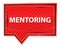 Mentoring misty rose pink banner button