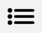 Menu List Icon App Navigation Option Page Interface Dropdown Three Lines Button Dots Sign Symbol
