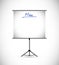 Menu stand on white background illustration