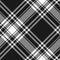 Menzies tartan black kilt diagonal fabric texture seamless