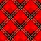 Menzies tartan black red kilt skirt fabric texture seamless pattern.Vector illustration. EPS 10. No transparency. No gradients