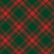 Menzies tartan green red kilt diagonal fabric texture background