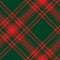 Menzies tartan green red kilt diagonal fabric texture seamless