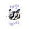 `Meow or Never` Vector poster