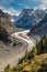 Mer De Glace Glacier-Mont Blanc Massif,France