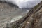 Mer de Glace Sea of Ice  near Chamonix in the French Alps