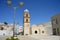 Merced Square and Merced Tower in Rota, Cadiz province, Spain