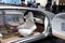 Mercedes Benz autonomous concept car interior