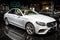 Mercedes-Benz E 300 de Berline Diesel Hybrid car showcased at the Paris Motor Show