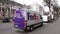 Mercedes-Benz Sprinter van with FedEx parcel courier delivery logotypes