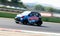 Mercedes Smart electric championship, car racing in action on circuit asphalt