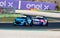 Mercedes Smart electric championship, group of cars challenging for overtaking