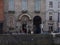 Merchants Arch entrance to Temple Bar, Dublin, Ireland by Ha`penny Bridge.