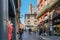 Merchants towers in Toulouse, France.