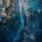 Merge the contrast between ocean pollution devastation and innovative solutions in a thoughtprovoking panorama Depict a scene