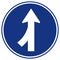 Merge join Way Left Traffic Road Sign, Vector Illustration, Isolate On White Background Label. EPS10