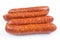 Merguez on a white background