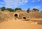 Merida, Extremadura, Spain. Roman amphitheatre.